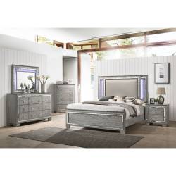 21820Q-4PC 4PC SETS Antares Queen Bed (LED HB)