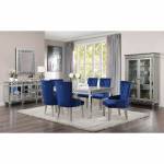 66160-7PC 7PC SETS Varian Dining Table (90"L) + 6 Side Chairs