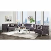 55265-3PC 3PC SETS Hegio Sofa w/2 Pillows + Loveseat w/2 Pillows + Chair w/1 Pillow
