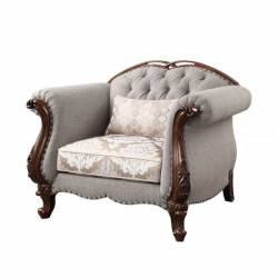 55367 Miyeon Chair w/1 Pillow