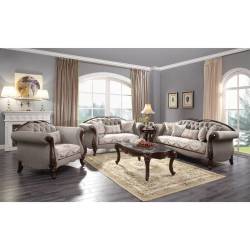 55365-3PC 3PC SETS Miyeon Sofa w/5 Pillows + Loveseat w/3 Pillows + Chair w/1 Pillow