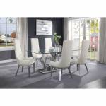 72470-7PC 7PC SETS Gianna Dining Table + 6 Chairs