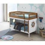 Farah Bunk Bed (Twin/Twin) - 37595 - Oak & White