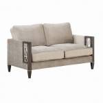 Peregrine Loveseat - 57991 - Velvet & Walnut