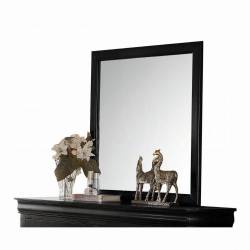 Louis Philippe Mirror - 23734 - Black