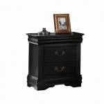 Louis Philippe Nightstand - 23733 - Black