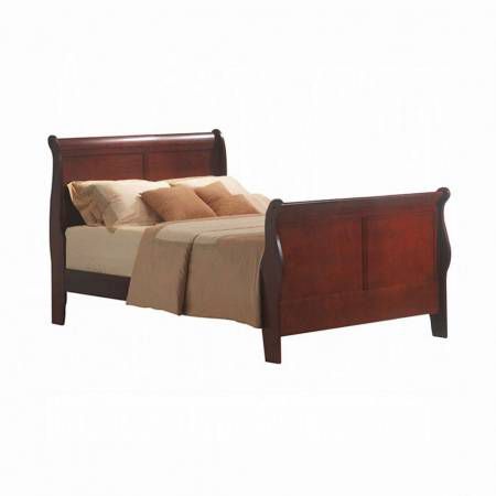 Louis Philippe III Twin Bed - 19530T - Cherry