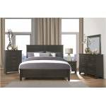 1675-1*4 4PC SETS Queen Bed + Night Stand + Dresser + Mirror