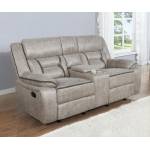 651352 GLIDER LOVESEAT W/ CONSOLE