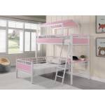 400119 TWIN/TWIN WORKSTATION BUNK BED