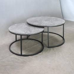 736028 2 PC NESTING COFFEE TABLE