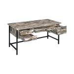 801235 Kemper 4-Drawer Writing Desk Salvaged Cabin