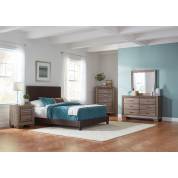 350081KE-S5 5PC SETS Eastern King Bed + Dresser + Night Stand + Mirror + Chest