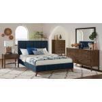 300626F-S4 4PC SETS Charity Full Bed + Nightstand + Dresser + Mirror