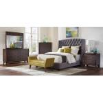 300515KE-S4 4PC SETS E. King BED + Dresser + Nightstand + Mirror
