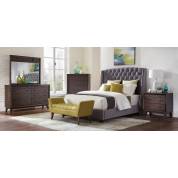 300515Q-S5 5PC SETS QUEEN BED + Dresser + Nightstand + Mirror + Chest