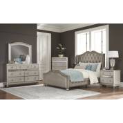 300824KE-S4 4PC SETS E King Bed + Mirror + Dresser + Nightstand