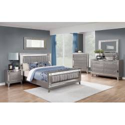 204921F-S5 5PC SETS Leighton Full Panel Bed + Nightstand + Dresser + Mirror + Chest