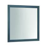 223154 Julian Square Mirror Dark Grey Oak
