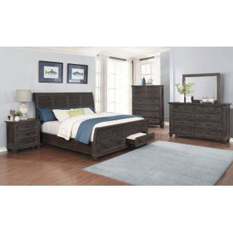 222880ke S4 4pc Sets Atascadero Eastern King Storage Bed Nightstand Dresser Mirror