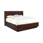 222910Q Biloxi Queen 2-Drawer Storage Bed Varied Coffee