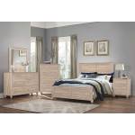 205461F-S4 4PC SETS Wenham Full Panel Bed + Nightstand + Dresser + Mirror