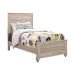 205461T Wenham Twin Panel Bed Natural Oak