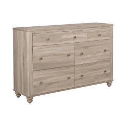205463 Wenham 7-Drawer Dresser Natural Oak