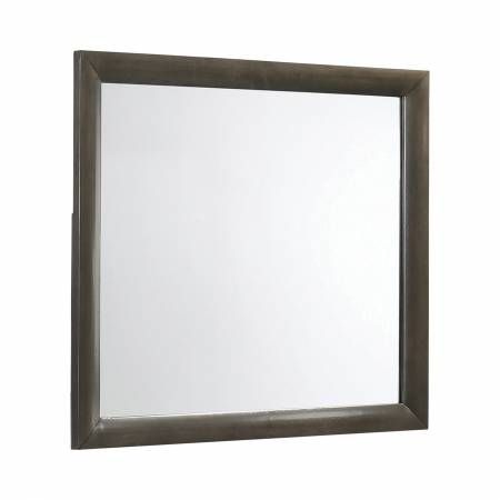215884 Salano Rectangular Mirror Mod Grey