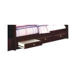 460446 Elliott 3-Drawer Under Bed Storage Cappuccino