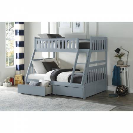 B2063TF-1*T Twin/Full Bunk Bed with Storage Boxes