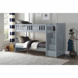 B2063SB-1* Bunk Bed with Reversible Step Storage