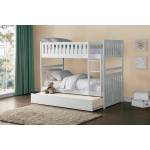 B2053W-1*R Twin/Twin Bunk Bed with Twin Trundle