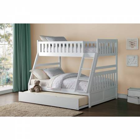 B2053TFW-1*R Twin/Full Bunk Bed with Twin Trundle