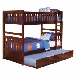 B2013DC-1*R Twin/Twin Bunk Bed with Twin Trundle