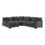 9857DG*4LC2R 4-Piece Modular Sectional with Left Chaise
