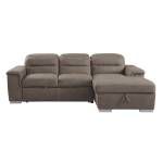 9808STP*SC 2-Piece Sectional with Pull-out Bed and Hidden Storage