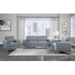 9594BUE*3 3pc Set: Sofa, Love, Chair