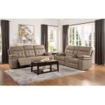 9590BR*2PWH 2pc Set: Sofa, Love