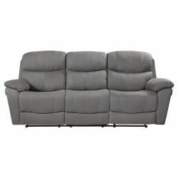 9580GY-3 Double Reclining Sofa