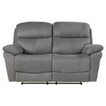 9580GY-2 Double Reclining Love Seat