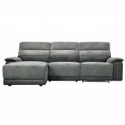 9512DG*35LRR 3-Piece Modular Reclining Sectional with Left Chaise