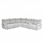 9509MGY*6LRRR 6-Piece Modular Reclining Sectional