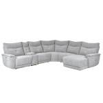 9509MGY*6LRPWH5R 6-Piece Modular Reclining Sectional