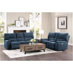 9413IN*2PWH 2pc Set: Sofa, Love Seat