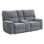 9413CC-2 Double Reclining Love Seat with Center Console