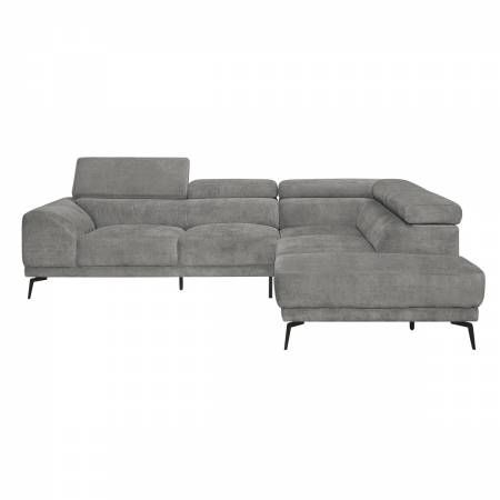 9409GRY*SC 2-Piece Sectional with Right Chaise