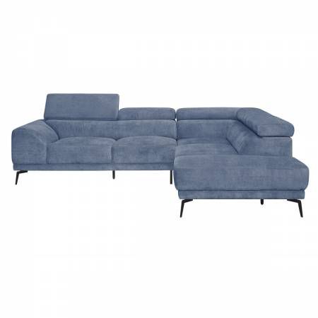 9409BUE*SC 2-Piece Sectional with Right Chaise