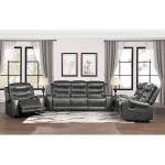 9405GY*3 3pc Set: Sofa, Love, Chair