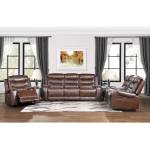 9405BR*3PW 3pc Set: Sofa, Love, Chair